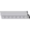 Ekena Millwork 2 7/8"H x 2 5/8"P x 3 3/4"F x 94 1/2"L Dentil Crown Moulding MLD03X02X04DE - alternate 1